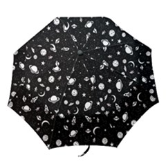 Space Pattern Folding Umbrellas by ValentinaDesign