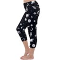 Space pattern Capri Winter Leggings  View2