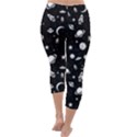 Space pattern Capri Winter Leggings  View4