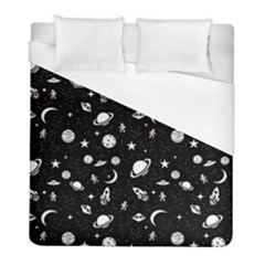 Space Pattern Duvet Cover (full/ Double Size) by ValentinaDesign