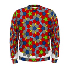 Penrose Tiling Men s Sweatshirt by Nexatart