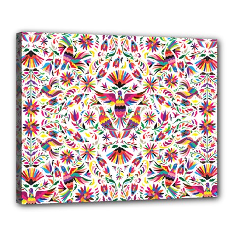 Otomi Vector Patterns On Behance Canvas 20  X 16  by Nexatart