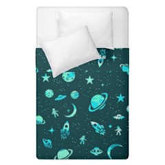 Space pattern Duvet Cover Double Side (Single Size)