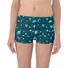 Space pattern Reversible Bikini Bottoms