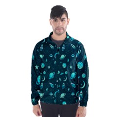 Space pattern Wind Breaker (Men)