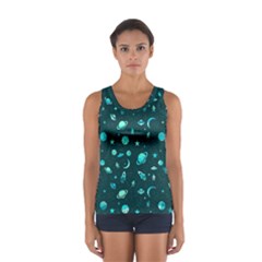 Space pattern Women s Sport Tank Top 