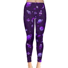 Space Pattern Leggings  by ValentinaDesign