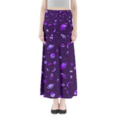 Space Pattern Maxi Skirts by ValentinaDesign