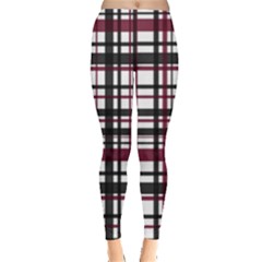 Plaid Pattern Leggings  by ValentinaDesign