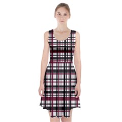 Plaid Pattern Racerback Midi Dress by ValentinaDesign