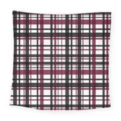 Plaid Pattern Square Tapestry (large) by ValentinaDesign