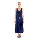 Decorative dots pattern Sleeveless Maxi Dress View1