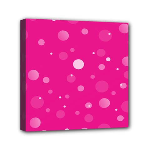 Decorative Dots Pattern Mini Canvas 6  X 6  by ValentinaDesign