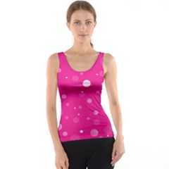 Decorative Dots Pattern Tank Top by ValentinaDesign