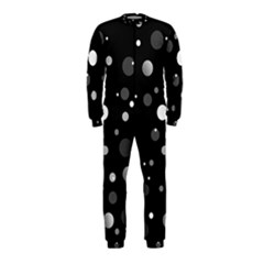 Decorative Dots Pattern Onepiece Jumpsuit (kids) by ValentinaDesign