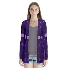 Decorative Dots Pattern Cardigans by ValentinaDesign