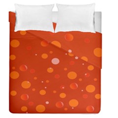 Decorative dots pattern Duvet Cover Double Side (Queen Size)