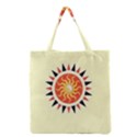 Yin Yang Sunshine Grocery Tote Bag View2