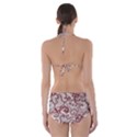 Transparent Lace With Flowers Decoration Cut-Out One Piece Swimsuit View2