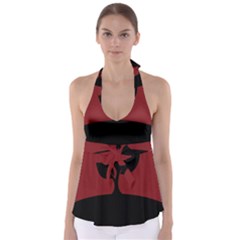 Plant Last Plant Red Nature Last Babydoll Tankini Top by Nexatart