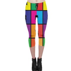 Girls Fashion Fashion Girl Young Capri Leggings  by Nexatart