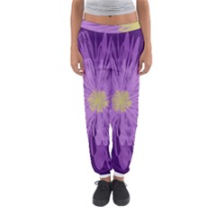 Purple Flower Floral Purple Flowers Women s Jogger Sweatpants by Nexatart