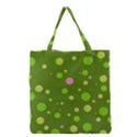 Decorative dots pattern Grocery Tote Bag View1