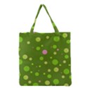 Decorative dots pattern Grocery Tote Bag View2