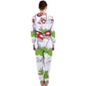 Mushroom Luck Fly Agaric Lucky Guy Hooded Jumpsuit (Ladies)  View2