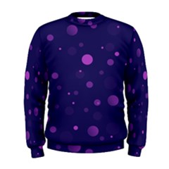 Decorative Dots Pattern Men s Sweatshirt by ValentinaDesign