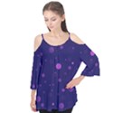 Decorative dots pattern Flutter Tees View1