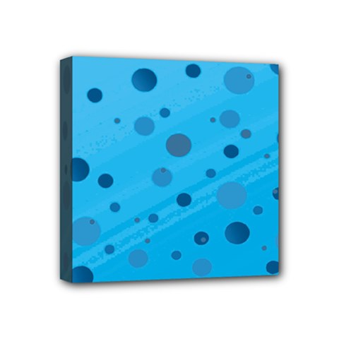 Decorative Dots Pattern Mini Canvas 4  X 4  by ValentinaDesign