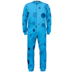 Decorative Dots Pattern Onepiece Jumpsuit (men)  by ValentinaDesign