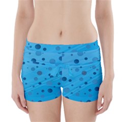 Decorative Dots Pattern Boyleg Bikini Wrap Bottoms