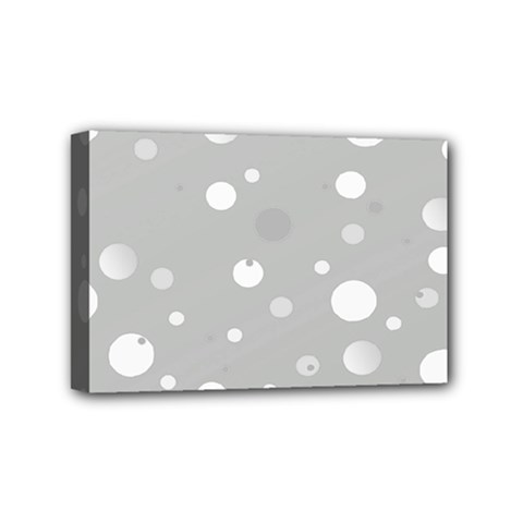 Decorative dots pattern Mini Canvas 6  x 4 