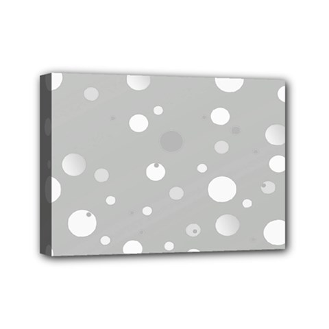 Decorative dots pattern Mini Canvas 7  x 5 