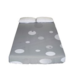 Decorative dots pattern Fitted Sheet (Full/ Double Size)