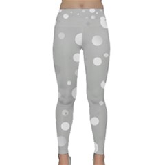 Decorative Dots Pattern Classic Yoga Leggings by ValentinaDesign