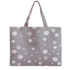 Decorative dots pattern Zipper Mini Tote Bag