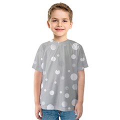 Decorative dots pattern Kids  Sport Mesh Tee