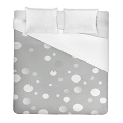 Decorative Dots Pattern Duvet Cover (full/ Double Size) by ValentinaDesign