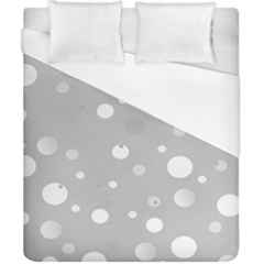 Decorative Dots Pattern Duvet Cover (california King Size) by ValentinaDesign