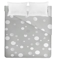 Decorative dots pattern Duvet Cover Double Side (Queen Size)