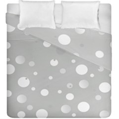 Decorative dots pattern Duvet Cover Double Side (King Size)