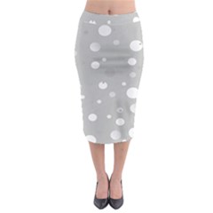 Decorative dots pattern Midi Pencil Skirt