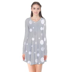 Decorative dots pattern Flare Dress