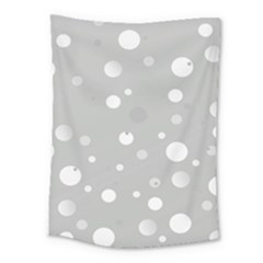 Decorative dots pattern Medium Tapestry