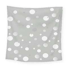 Decorative dots pattern Square Tapestry (Large)