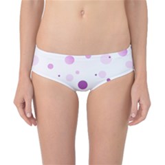 Decorative Dots Pattern Classic Bikini Bottoms by ValentinaDesign