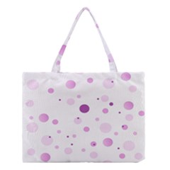 Decorative Dots Pattern Medium Tote Bag by ValentinaDesign